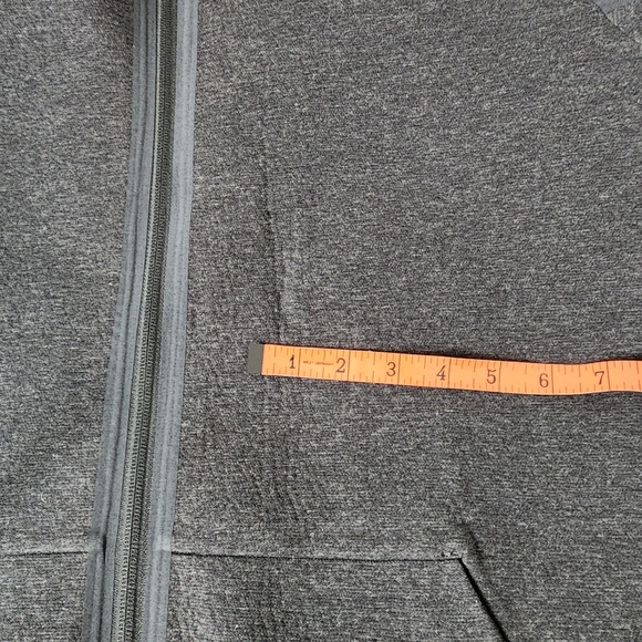 Lululemon Charcoal Gray Performance Jacket - Size XL, Zip Up Hoodie - Picture 10 of 14